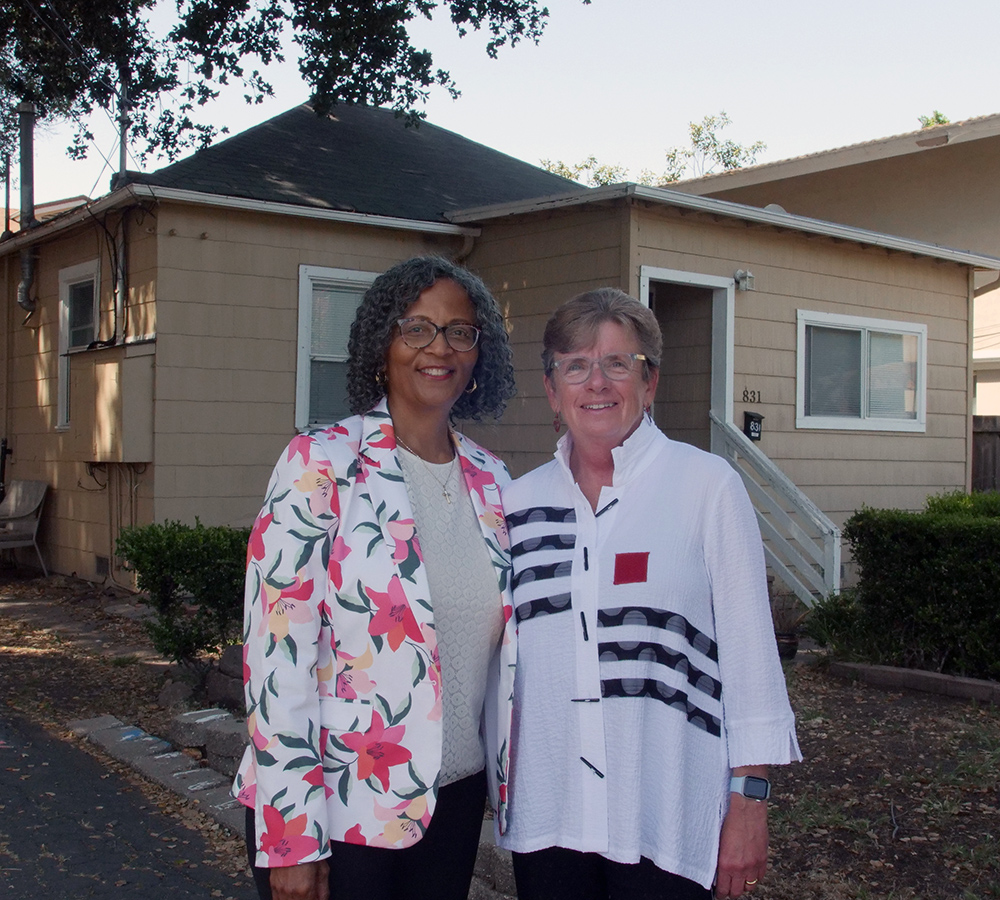Photo of Rev. Marlyn Bussey and Rev. Penny Nixon